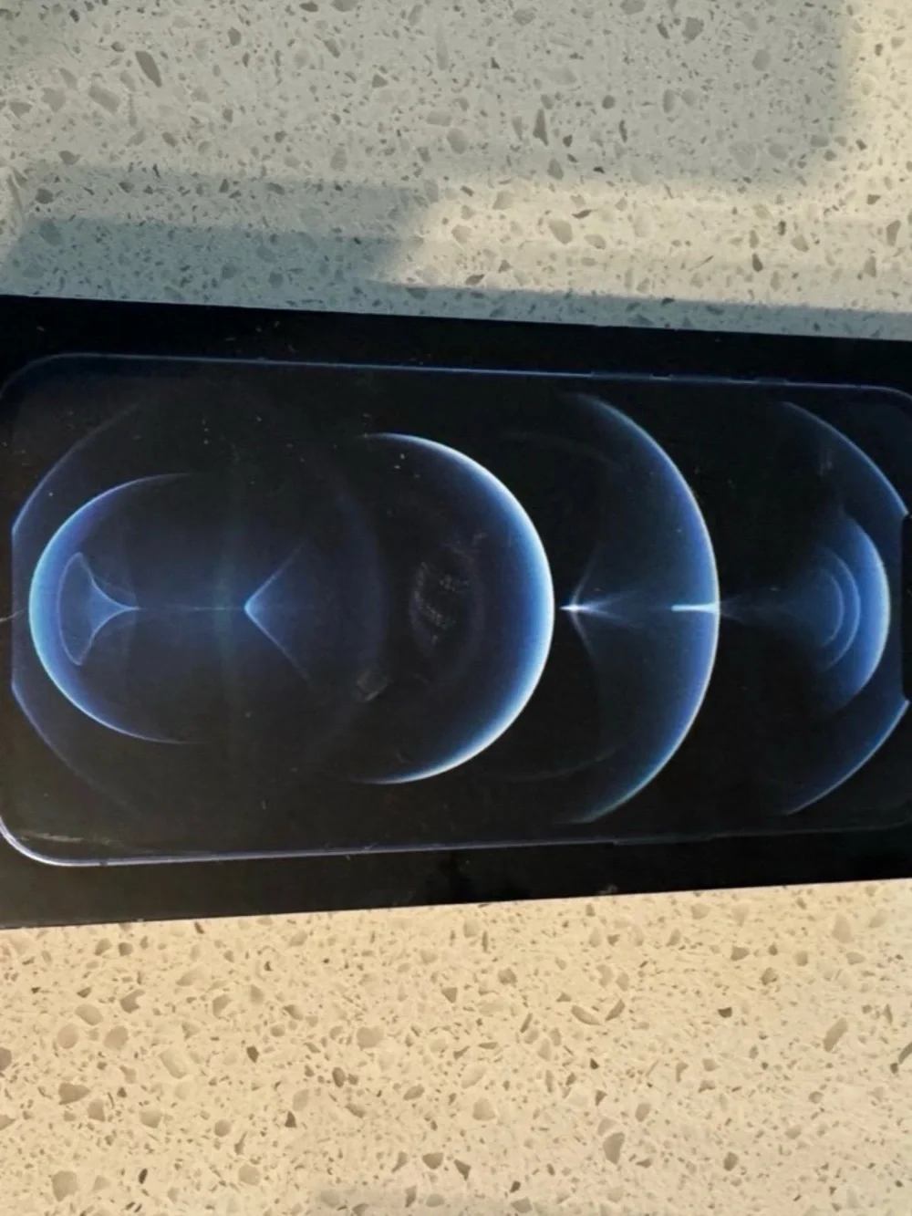 iPhone 12 Pro Max Pacific Blue 256 GB Empty BoX - box only